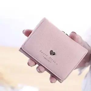 20대 30대 여자 선물용 델리 가죽 반지갑 핑크 세일