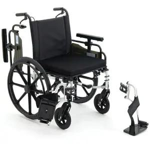 미키코리아 알루미늄 빅사이즈(시트폭 500mm) 휠체어 MKB-2 - 24인치(PU타이어)