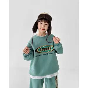 [리틀브로] (아동)러너기모맨투맨[티셔츠BFKG892B]