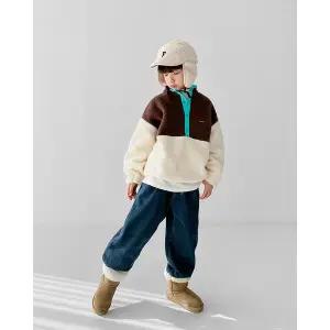 [리틀브로] (아동)블릿배색똑닥후리스아노락[티셔츠BFKK474A]