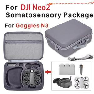 DJI Neo2 드론 및 고글 N3용 캐리 케이스 방수 충격 보관 액세서리 여행용