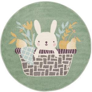 원형 러그 방 귀여운 캐릭터 아이 거실 침실 벤치 방 러그걸 아이방 카페트