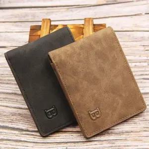 남성 빈티지 반지갑 월렛 지폐 카드 동전 수납 지갑
