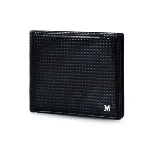 카드 지갑 슬림 반지갑 펀치 아빠 남성 선물 블랙