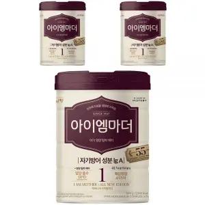 아이엠마더 분유 1단계 800g x 3개