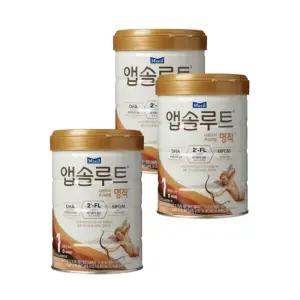 매일유업 앱솔루트 명작 2FL 1단계 800g 3개