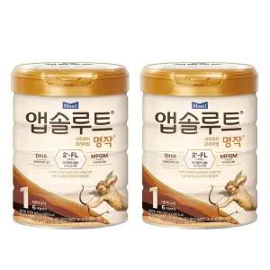앱솔루트 명작 분유 2FL 분유 1단계 800g 2개