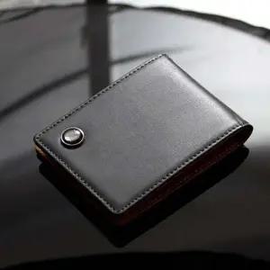 리더플랜 천연 소가죽 디자인 머니클립 지갑