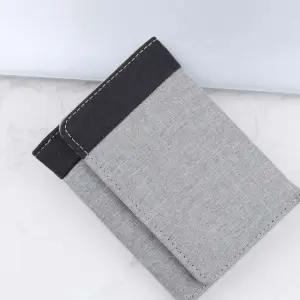 프리미엄 슬림 남성 남자 반지갑 캐쥬얼 빈티지 지갑