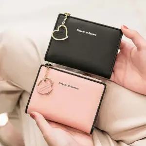 배색 인기 하트링 반지갑