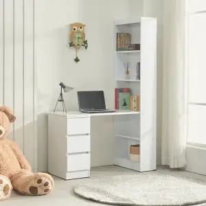 동서가구 집중력 독서실 h형 공부 책상 책장 세트 의자 선택 DF906344 모음