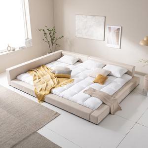 아씨방가구 릴렉스 발빠짐방지 저상형 패밀리침대 매트리스 선택 (일체형 방수커버 선물)