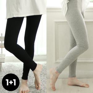 국내생산 베이직 면 스판 레깅스 무발 쫄바지 학생 9부