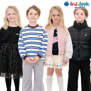 [앤디애플] 가을 인기 스타일링 시선집중 S.A.L.E 신상 등원룩 추천 BEST 디즈니 콜라보 데일리룩 활동복 여아 남아 레깅스/원피스/티셔츠/맨투맨/팬츠/상하복/점퍼 外