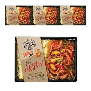아워홈 온더고 중화식 매콤잡채밥 295g, 4개