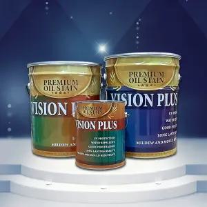 우드케어 오일스테인 비전 플러스 4리터