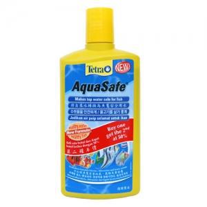 테트라 아쿠아세이프 500ml/ 물갈이제 점막보호 염소제거 수족관 어항 수조 열대어 구피 수질개선 수질정화 환수 청소