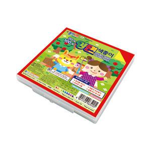 종이나라 6000 케이스 양면색종이 (20색100매)