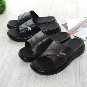 투고 남성 발편한 이중쿠션 비죠 오피스 슬리퍼 / 남성 사무실 슬리퍼