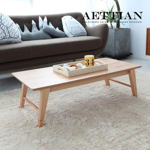 [에띠안]뮤즈 원목 접이식 1000 / 1200 테이블 2색상