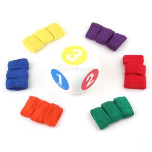 키즈타임 스캐터볼 손목밴드 수건돌리기 학교 체육 유치원 태권도장 체육관 실내 주사위 놀이