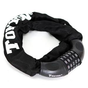 토니온 강철체인 자물쇠 / 블랙 / 전동킥보드자물쇠