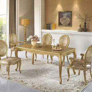 루벤스 엔틱식탁 원목 6인식탁세트