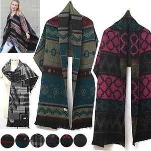 [니나스파리]에스닉패턴 숄겸용머플러(5FW127)