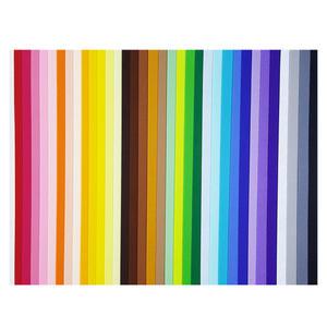 A3 A4 칼라 미술 펠트지 접착 혼합 비접착 부직포 펠트 미술보조용품 26색 34색