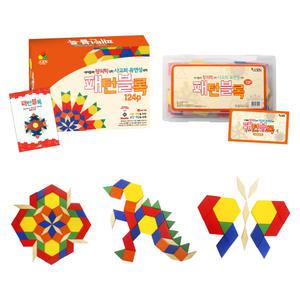 조엔 패턴블록 72p+워크북/124p+활용교재 선택  원목교구 가베