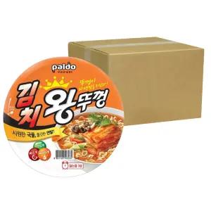 팔도 김치 왕뚜껑 110g 18개