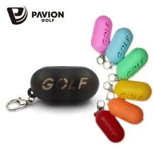 파비온 캡슐형 투볼케이스 실리콘 볼주머니 골프공 볼파우치