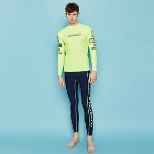 아르고 제로스 남성 래쉬가드 레깅스 세트 네온