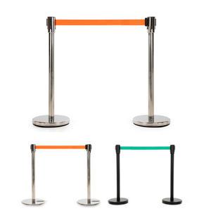 안전 행사 전시 바리케이트 스테인레스 벨트 차단봉