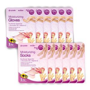 [에피엘르] 모이스춰라이징 손발팩 12개 핸드크림 풋크림