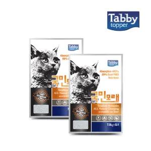 태비 국민모래 오리지날 베이비파우더향 7.5kg x 2개