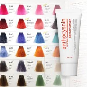 [52종 택1]산성 칼라 헤어 매니큐어 안토시아닌 세컨에디션 230g