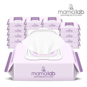 마마랩 아기물티슈 올데이 120매X20팩 캡형