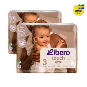 리베로기저귀 TOUCH 터치 밴드형 3단계 2팩 80매
