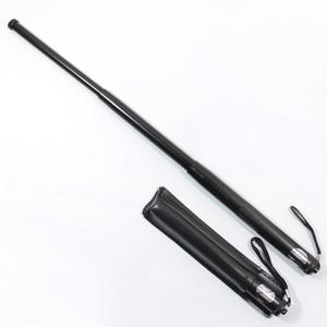 호신봉 3단 접이식 강철 경찰 진압봉 훈련용 블랙