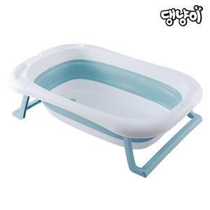 댕냥이 반려동물 1단 접이식욕조 민트 / 강아지욕조