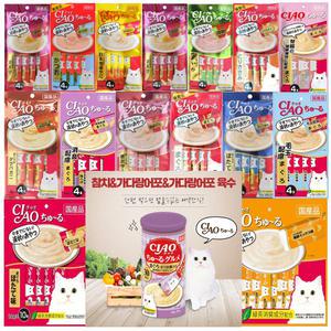 챠오츄르 대용량 츄루 고양이 마약간식 & 내추럴키티 & 미아모아