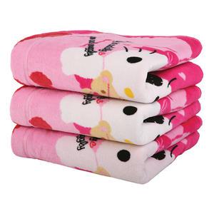 헬로키티 베어나염 130g 시어링 면 30수 타올 수건
