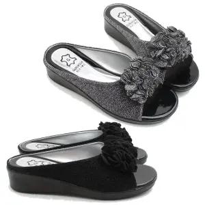 크로바 여성 여자 사무실 슬리퍼 통굽 실내화 간호화 비치 여름 간호사신발