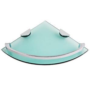 욕실선반 화장실 강화유리 크롬코너선반 A03