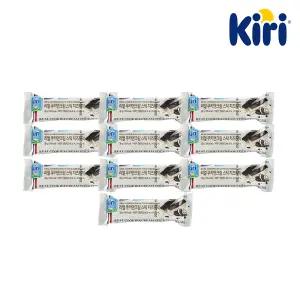 끼리 리얼스틱 치즈케익 30g 쿠키앤크림 10개 / 조각케익 크림치즈 디저트 어린이집 간식 추천