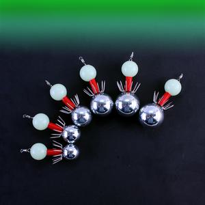 [오기몰] 레볼루션 야광 싱커볼 애자 에자 고추장에기 야광볼 서클 쭈꾸미 갑오징어 문어 낚시 채비 봉돌