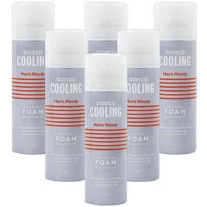 도루코 쿨링 쉐이빙폼 멘즈 우디 210ml x 6개 쉐이빙 면도 거품 폼 젤