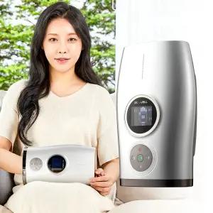 [닥터웰] 프리미엄 LCD터치 클래식 무선 손 마사지기 DR-855 (실버)