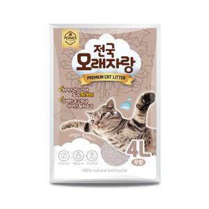 전국 모래자랑 무향 4L x 6개